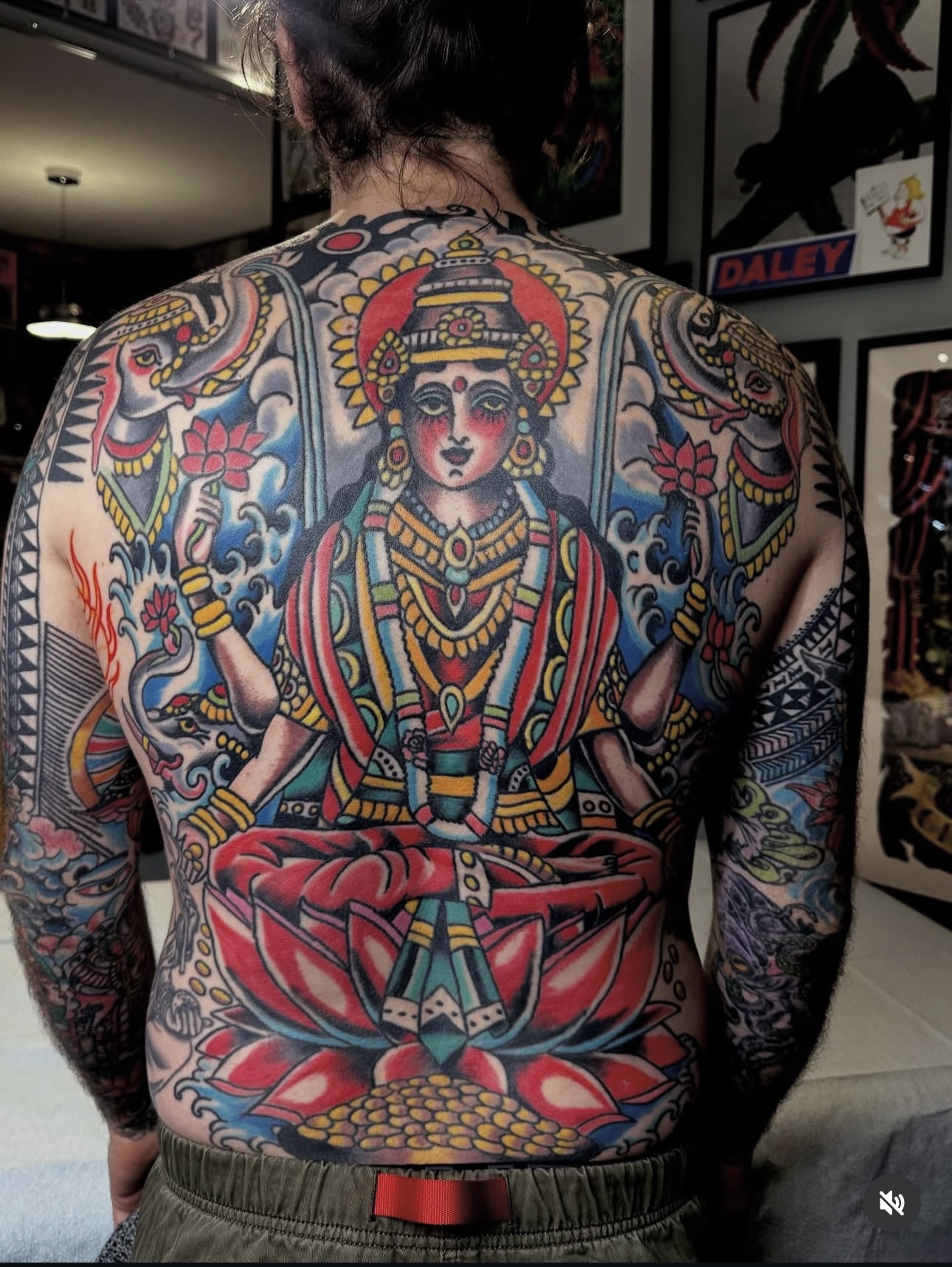 Lakshmi back piece